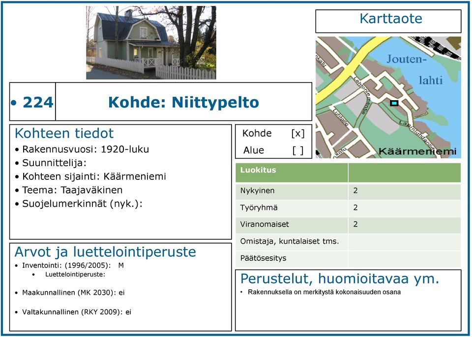 Suojelumerkinnät (nyk.