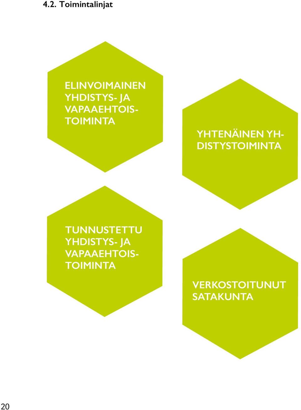 DISTYSTOIMINTA TUNNUSTETTU YHDISTYS- JA