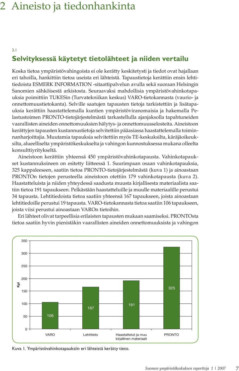 Tapaustietoja kerättiin ensin lehtitiedoista ESMERK INFORMATION -sitaattipalvelun avulla sekä suoraan Helsingin Sanomien sähköisestä arkistosta.