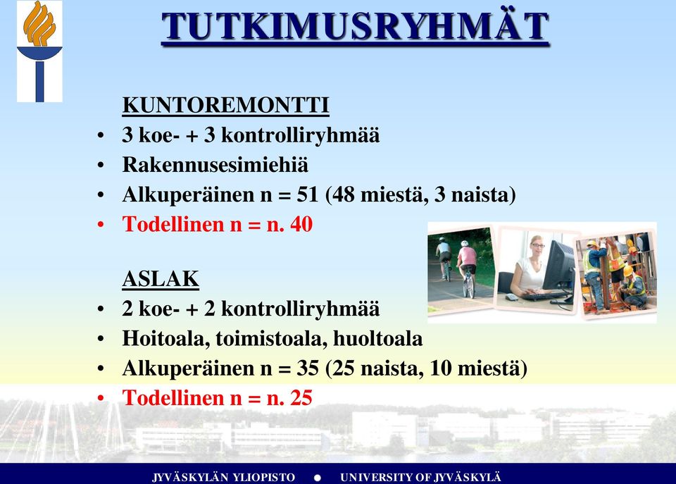 Todellinen n = n.