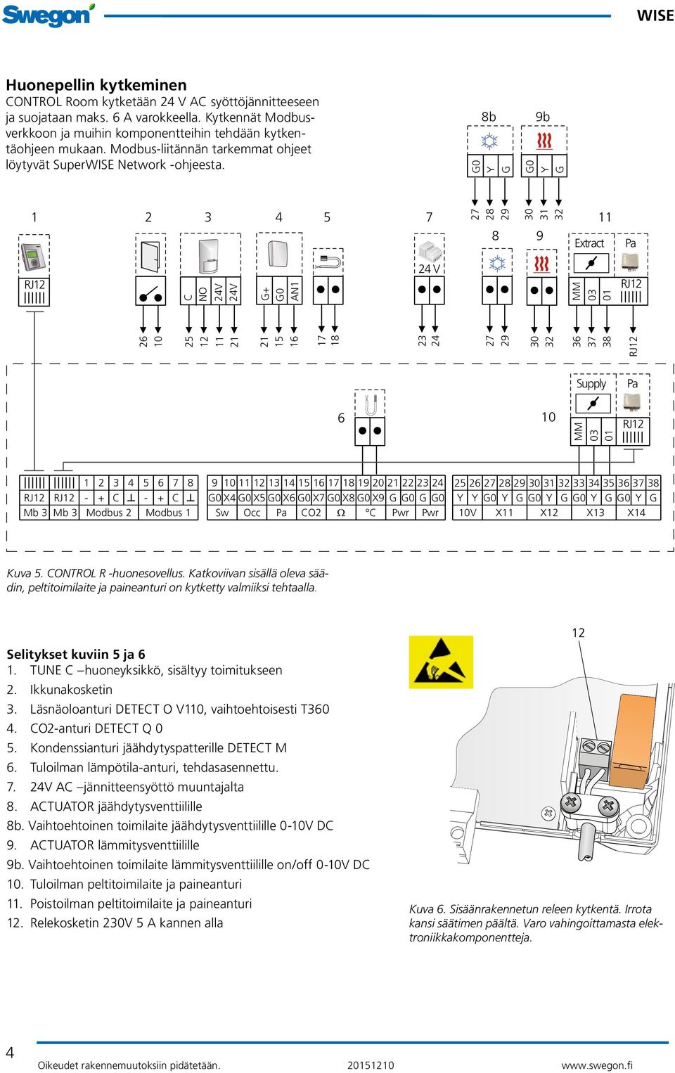 8b G0 Y G 9b G0 Y G 1 2 3 4 5 7 27 28 29 31 32 11 8 9 Extract Pa 24 V RJ12 C NO 24V 24V G+ G0 AN1 MM 03 01 RJ12 26 25 12 11 21 21 15 16 17 18 23 24 27 29 32 36 37 38 RJ12 Supply Pa 6 MM 03 01 RJ12 1