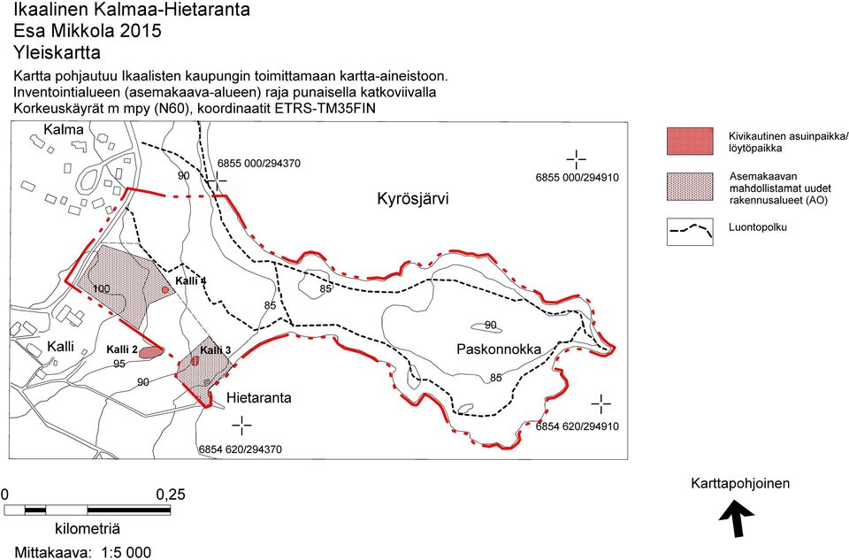 Mikkola 2015 Yleiskartta