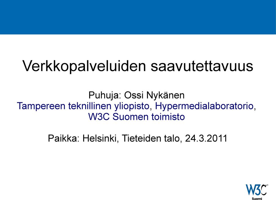 yliopisto, Hypermedialaboratorio, W3C