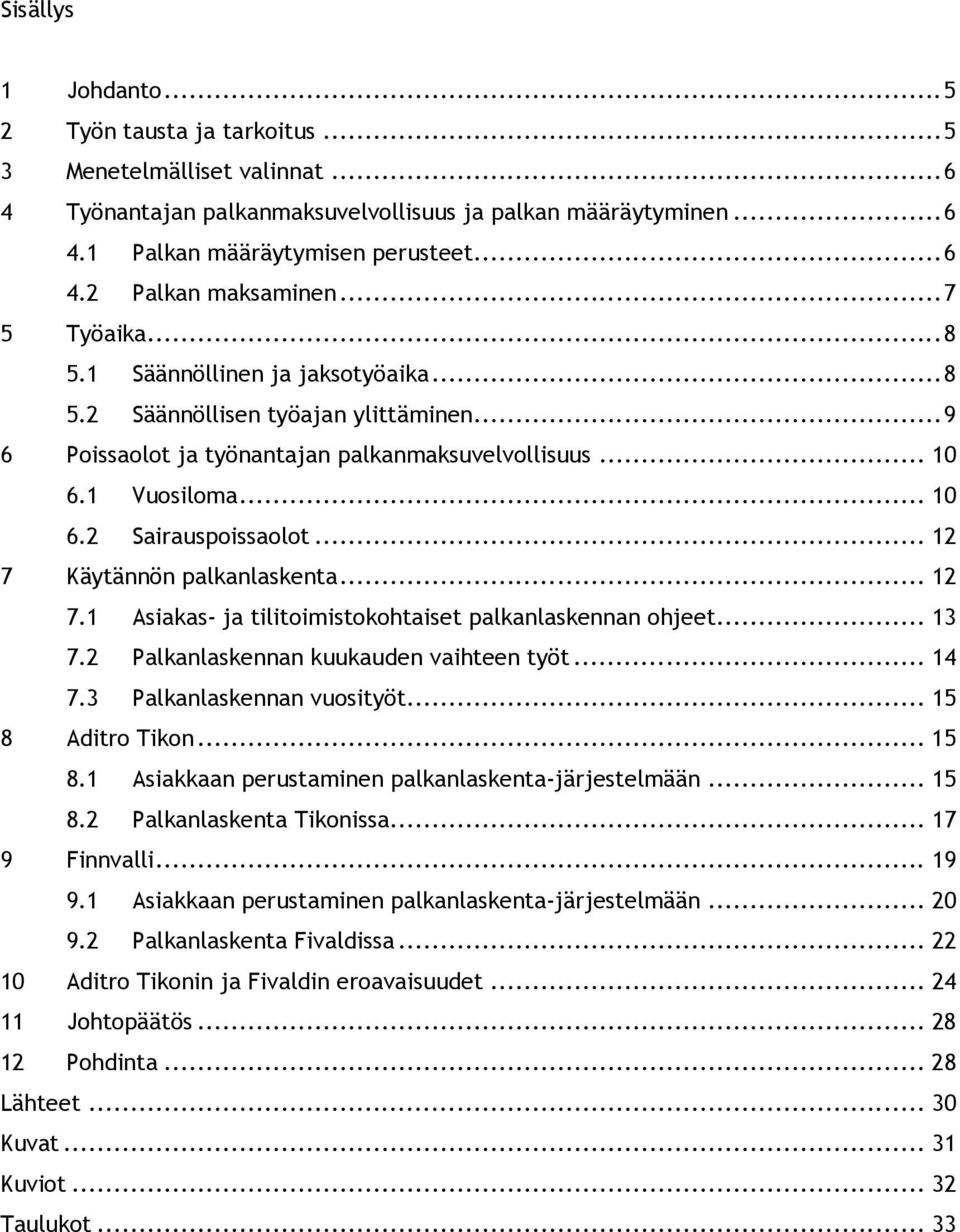 .. 12 7 Käytännön palkanlaskenta... 12 7.1 Asiakas- ja tilitoimistokohtaiset palkanlaskennan ohjeet... 13 7.2 Palkanlaskennan kuukauden vaihteen työt... 14 7.3 Palkanlaskennan vuosityöt.