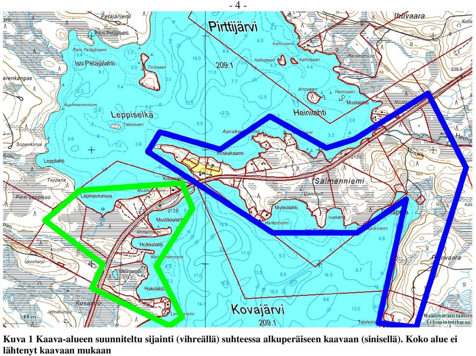 suhteessa alkuperäiseen kaavaan