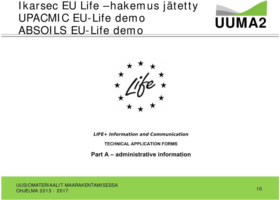 UPACMIC EU-Life