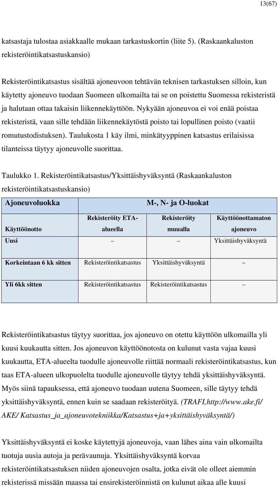 Suomessa rekisteristä ja halutaan ottaa takaisin liikennekäyttöön.