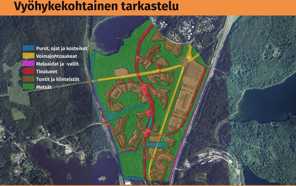 Voimajohtoaukeat Meluaidat ja