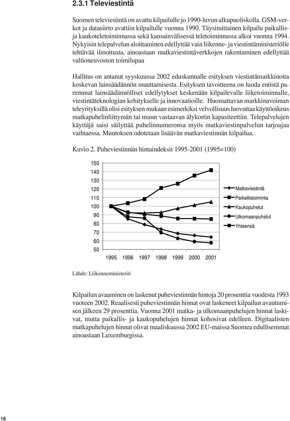 Nykyisin telepalvelun aloittaminen edellyttää vain liikenne- ja viestintäministeriölle tehtävää ilmoitusta, ainoastaan matkaviestintäverkkojen rakentaminen edellyttää valtioneuvoston toimilupaa