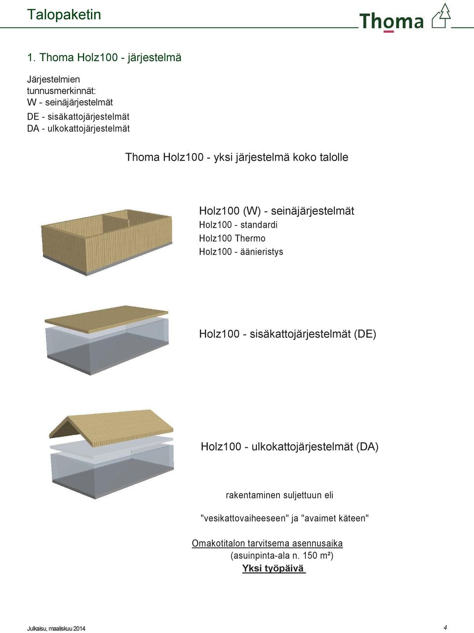 Holz00 Thermo Holz00 - äänieristys Holz00 - sisäkattojärjestelmät (DE) Holz00 - ulkokattojärjestelmät (DA) rakentaminen