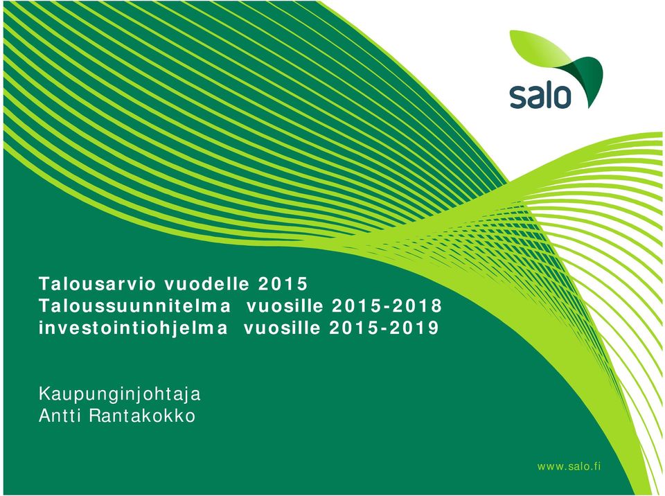 investointiohjelma vuosille