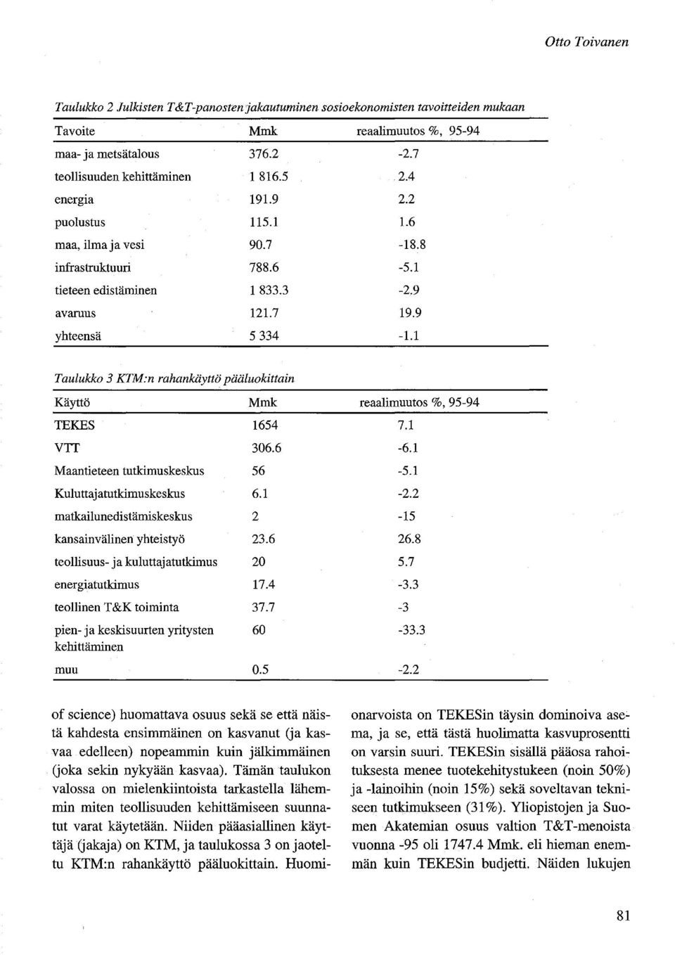 7 yhteensä 5334 of science) huomattava osuus sekä se että näistä kahdesta ensimmäinen on kasvanut (ja kasvaa edelleen) nopeammin kuin jälkimmäinen (joka sekin nykyään kasvaa).