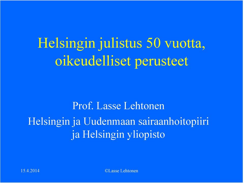 Lasse Lehtonen Helsingin ja