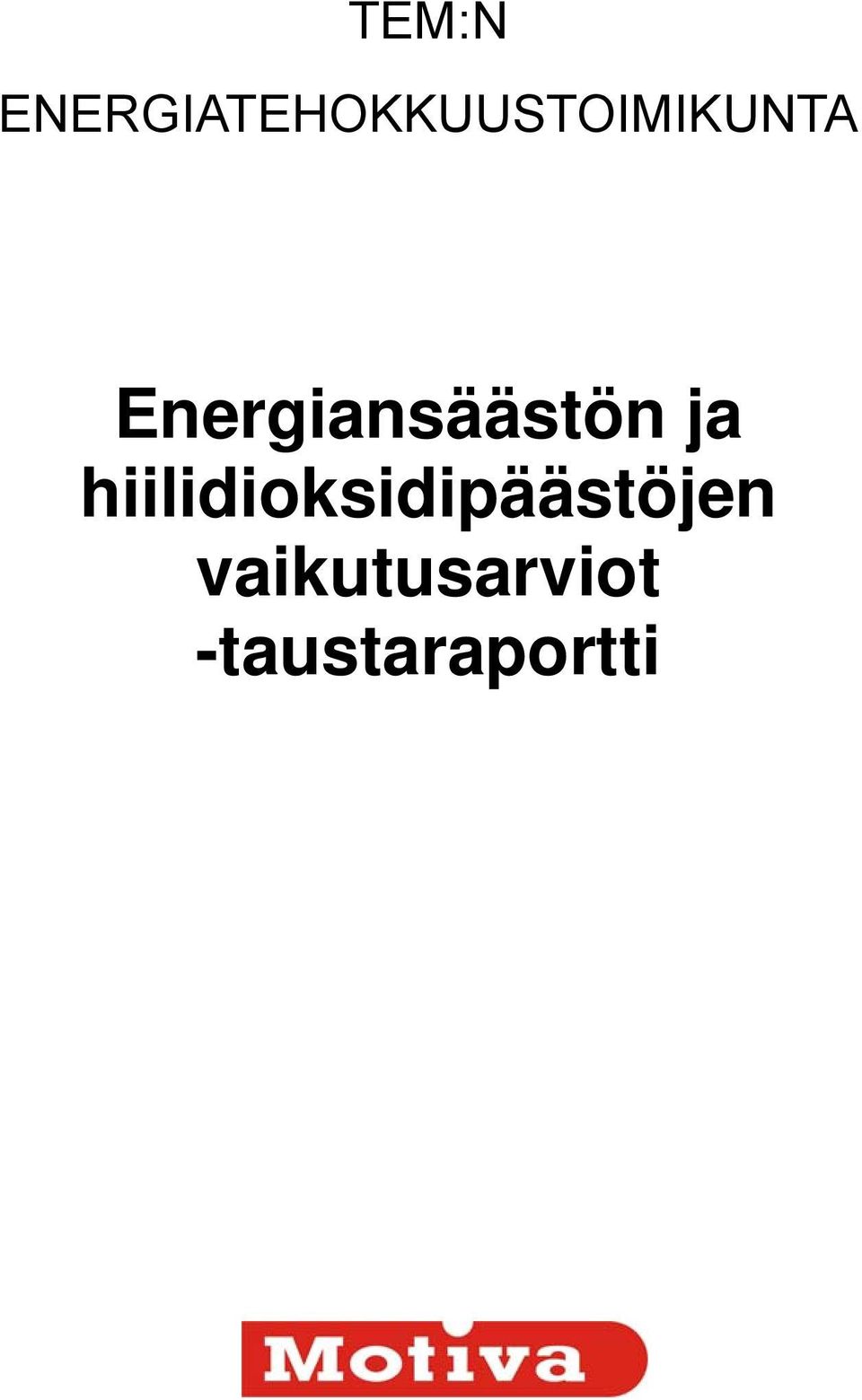 Energiansäästön ja