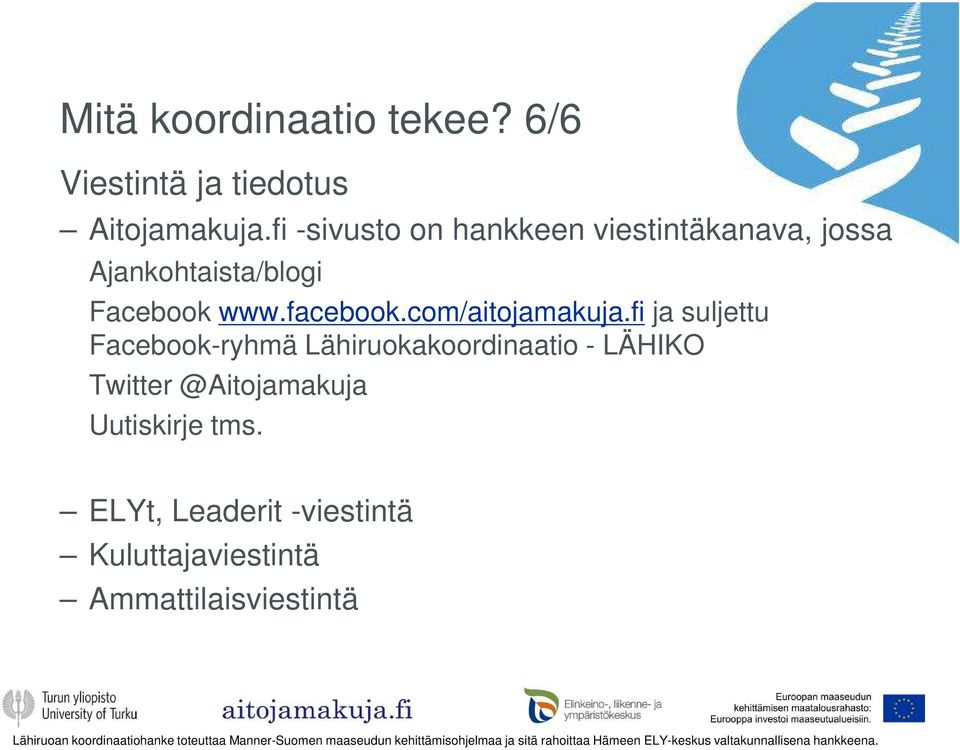 facebook.com/aitojamakuja.