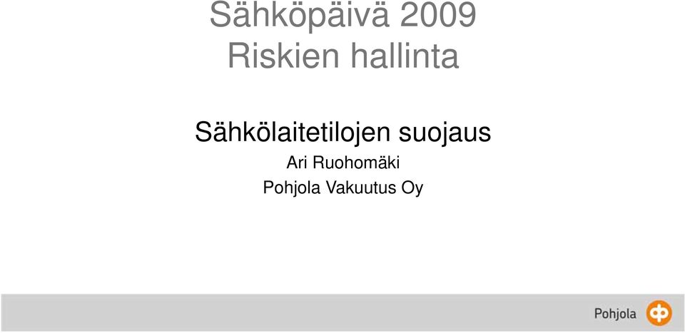 Sähkölaitetilojen