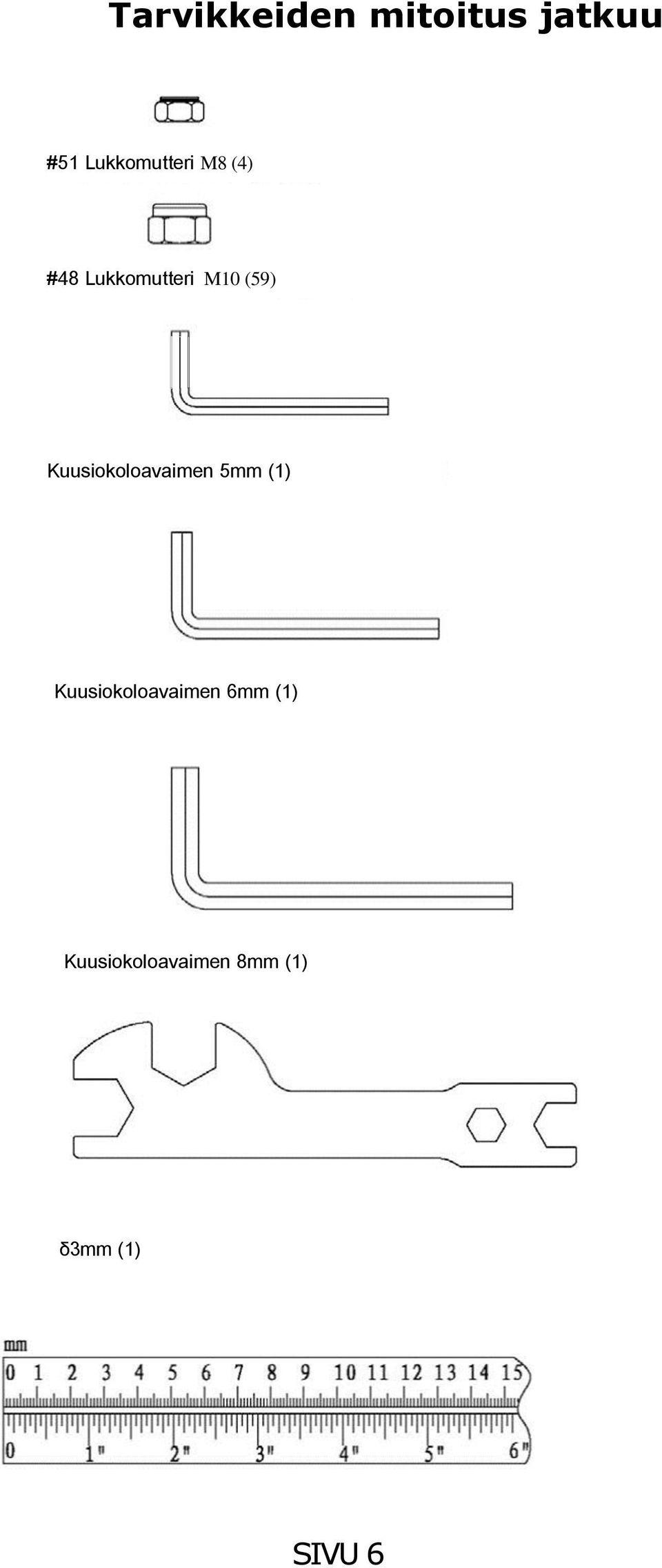 (59) Kuusiokoloavaimen 5mm (1)