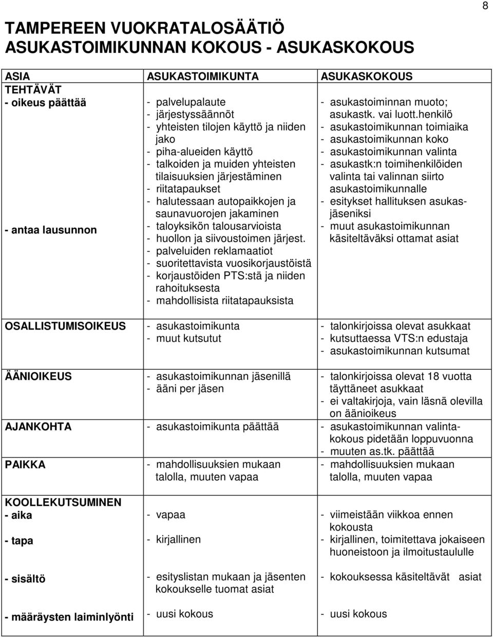 talousarvioista - huollon ja siivoustoimen järjest.