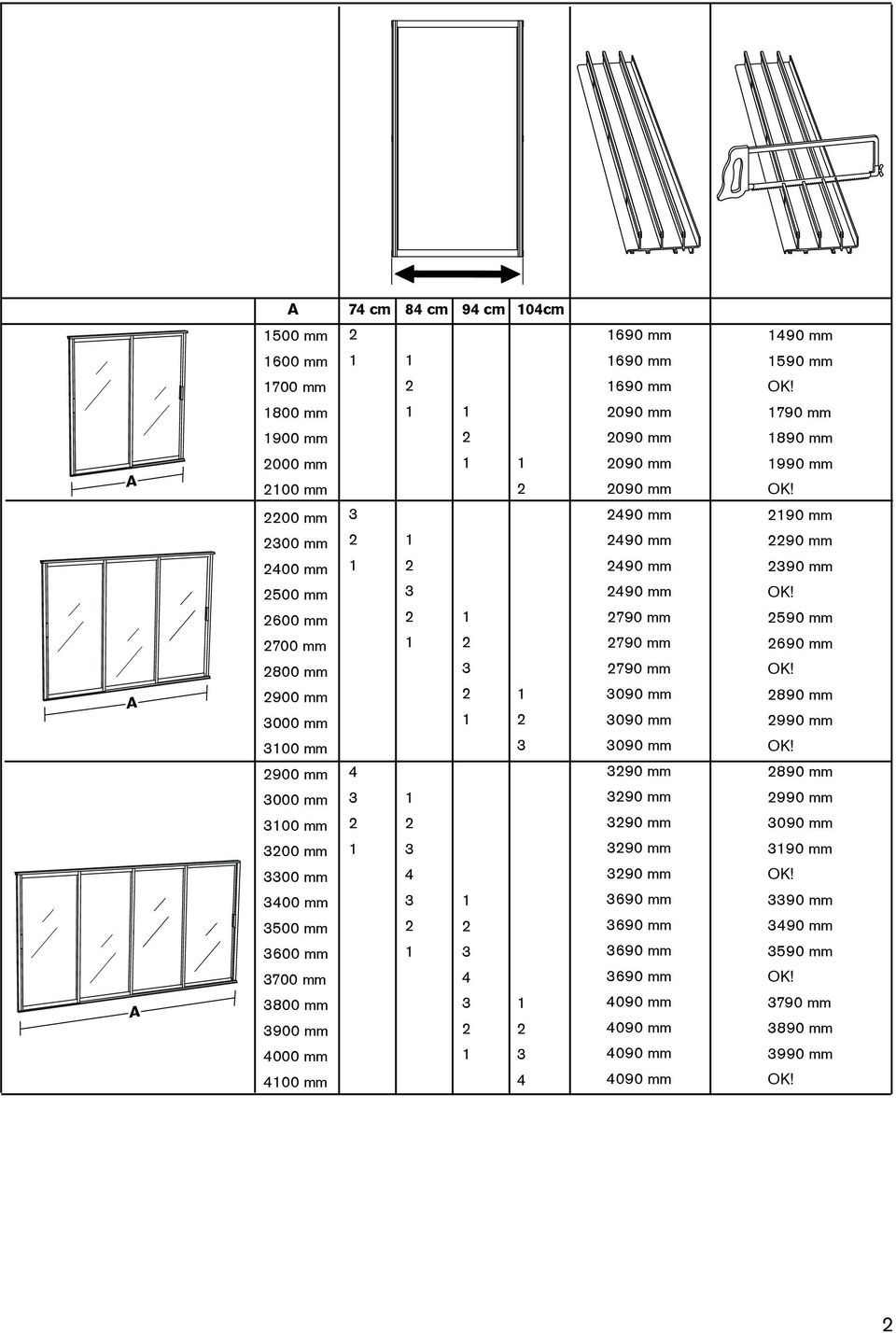 490 mm 490 mm 790 mm 790 mm 790 mm 3090 mm 3090 mm 3090 mm 390 mm 390 mm 390 mm 390 mm 390 mm 3690 mm 3690 mm 3690 mm 3690 mm 4090 mm 4090 mm 4090 mm 4090 mm 490 mm 590 mm