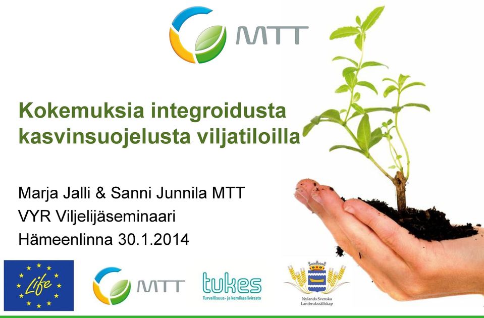 Marja Jalli & Sanni Junnila MTT