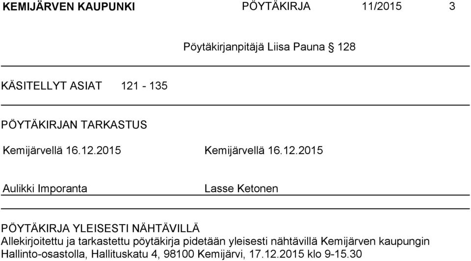 2015 Kemijärvellä 16.12.