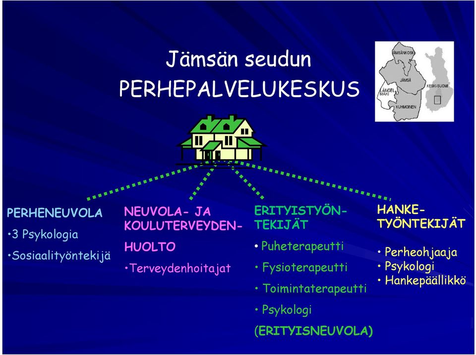 Hankepäällikkö NEUVOLA- JA KOULUTERVEYDEN- HUOLTO Terveydenhoitajat t