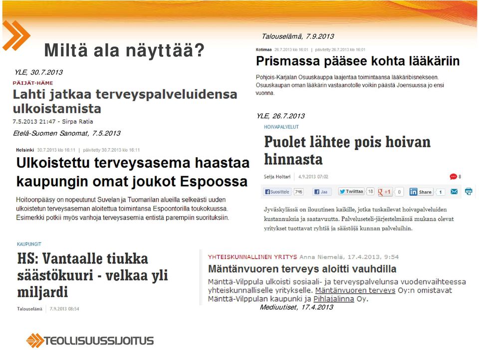 2013 YLE, 26.7.