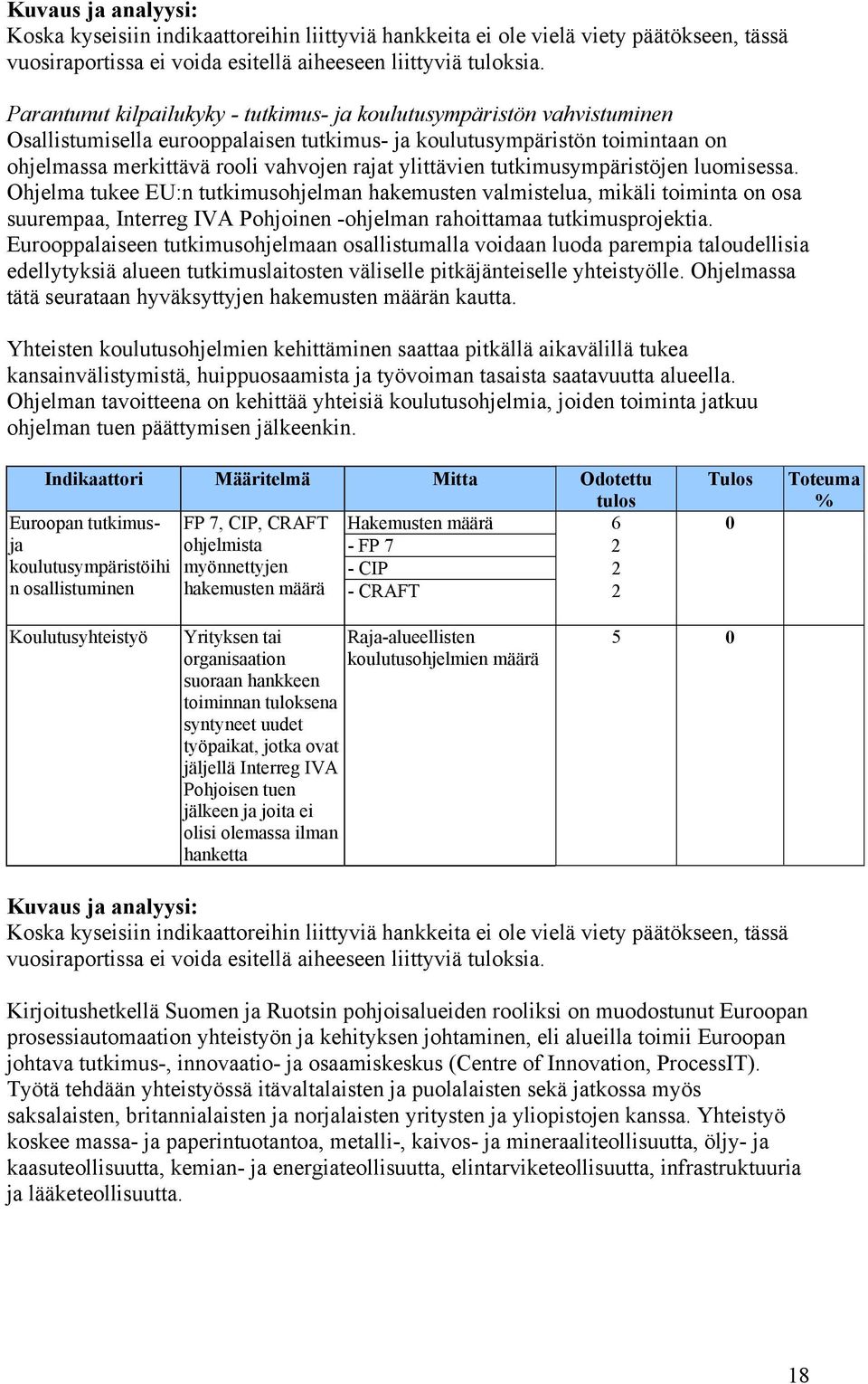 ylittävien tutkimusympäristöjen luomisessa.