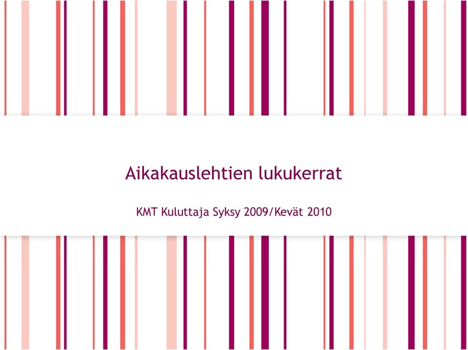 Kuluttaja Syksy