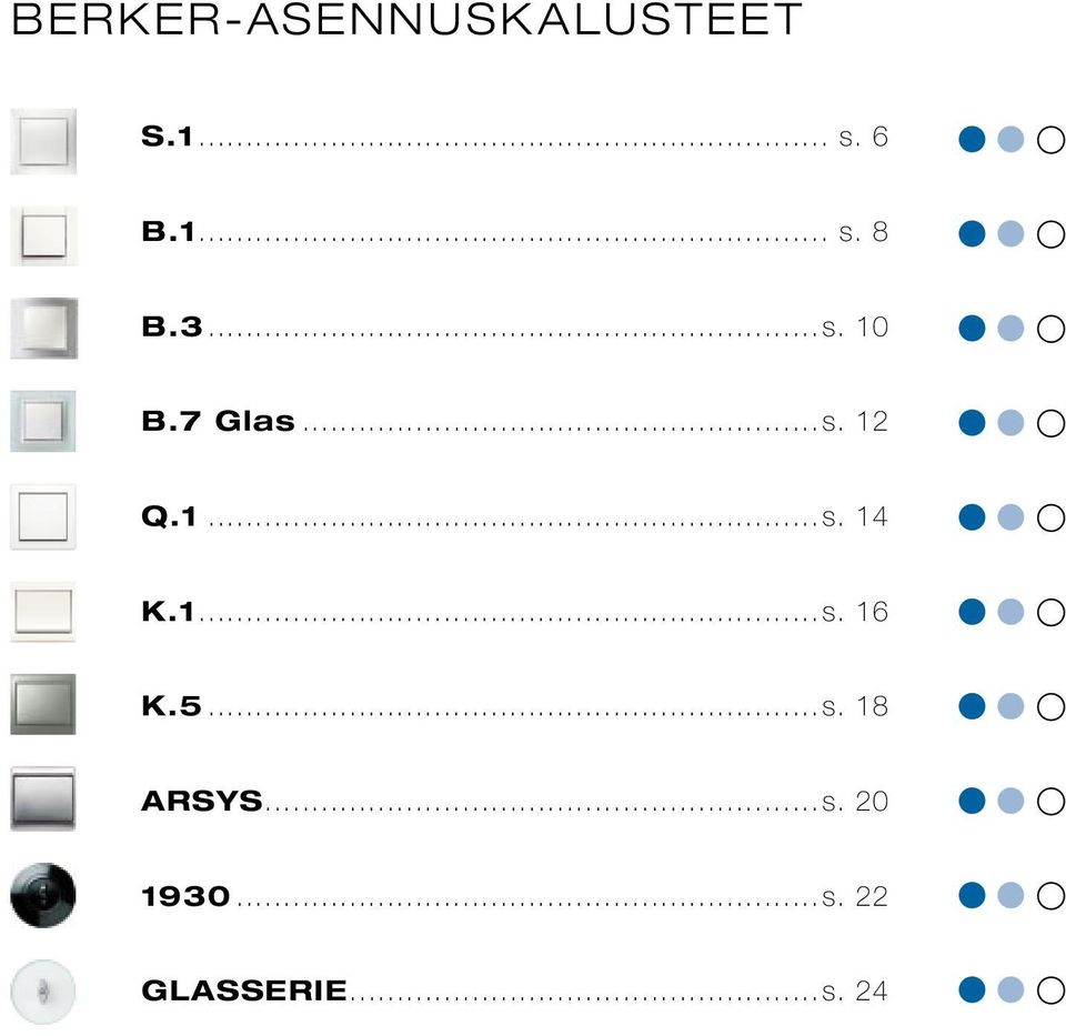 1...s. 16 K.5...s. 18 ARSYS...s. 20 1930.