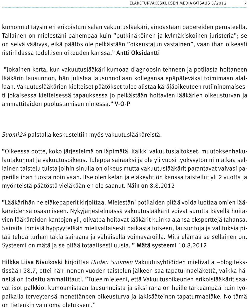 oikeuden kanssa.