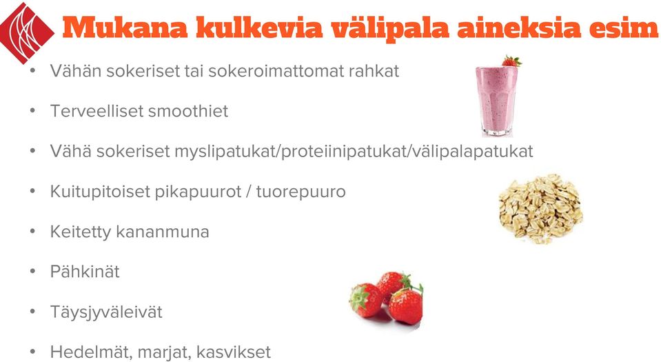 Vähä sokeriset myslipatukat/proteiinipatukat/välipalapatukat