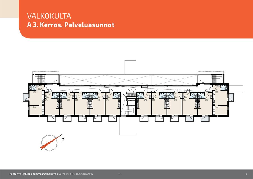 5,1 m 2 4,3 m 2 4,3 m 2 5,1 m 2 5,1 m 2 4,3 m 2 4,3 m 2