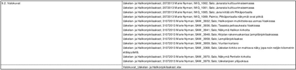 Pitkäportaalla näkymät ovat pitkiä Uskelan- ja Halikonjokilaaksot; 31072013 Marie Nyman; SAM_3932; Salo; Halikonjoen mutkittelevaa uomaa Vaskiossa Uskelan- ja Halikonjokilaaksot; 31072013 Marie