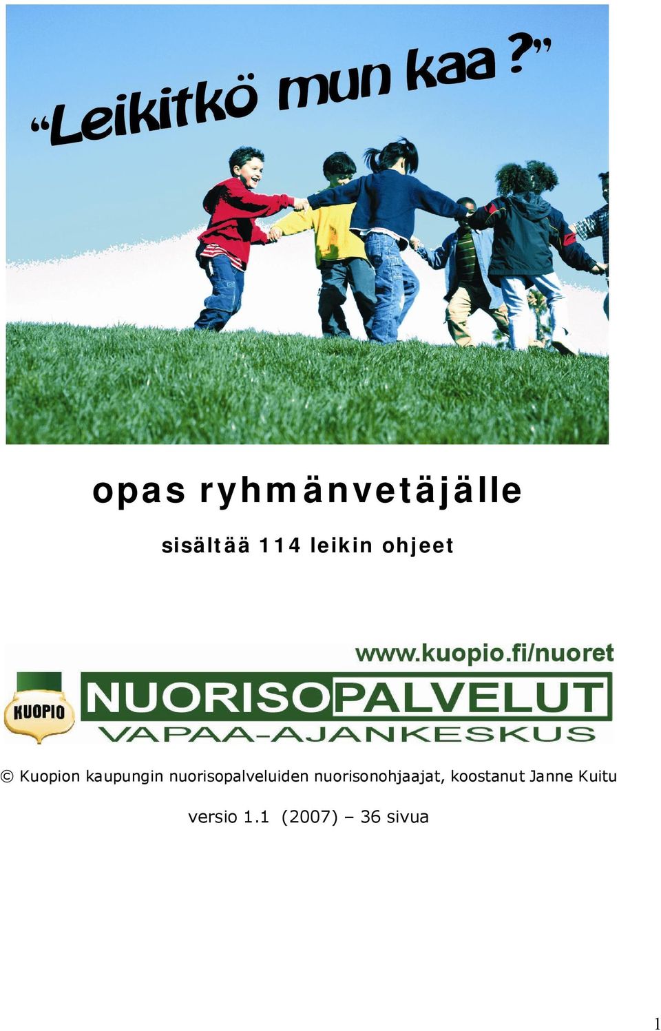 nuorisopalveluiden nuorisonohjaajat,