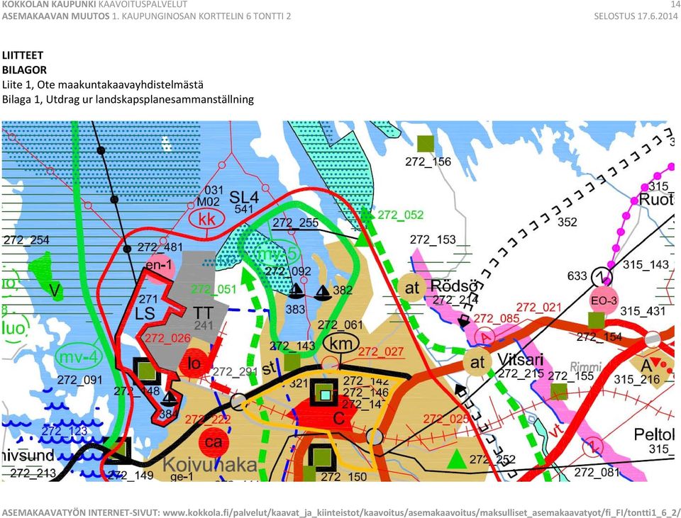 maakuntakaavayhdistelmästä Bilaga 1,