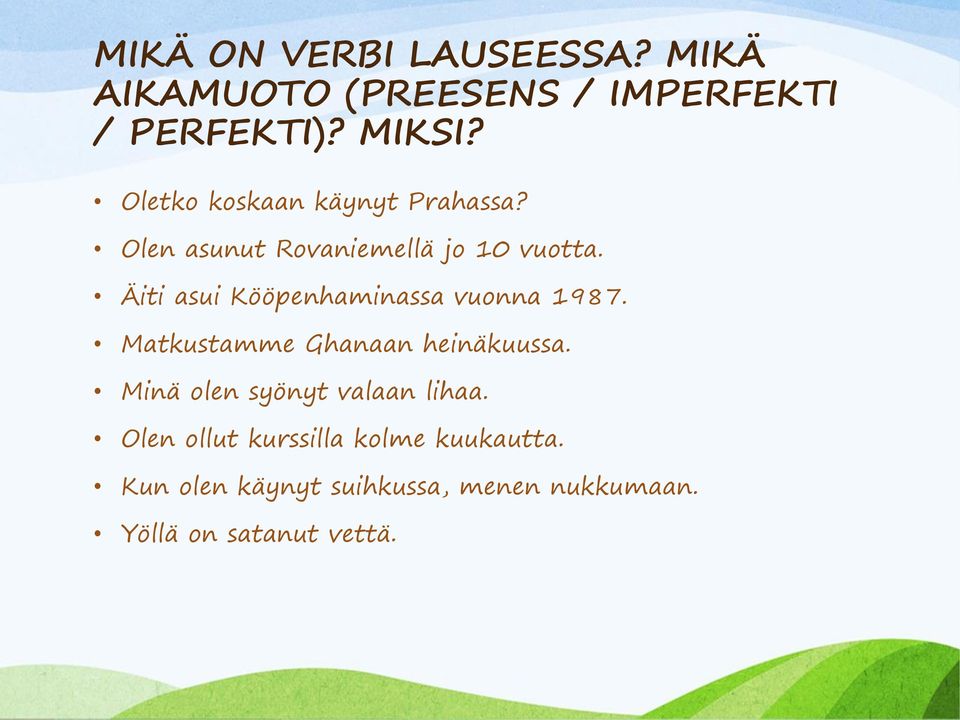 Äiti asui Kööpenhaminassa vuonna 1987. Matkustamme Ghanaan heinäkuussa.