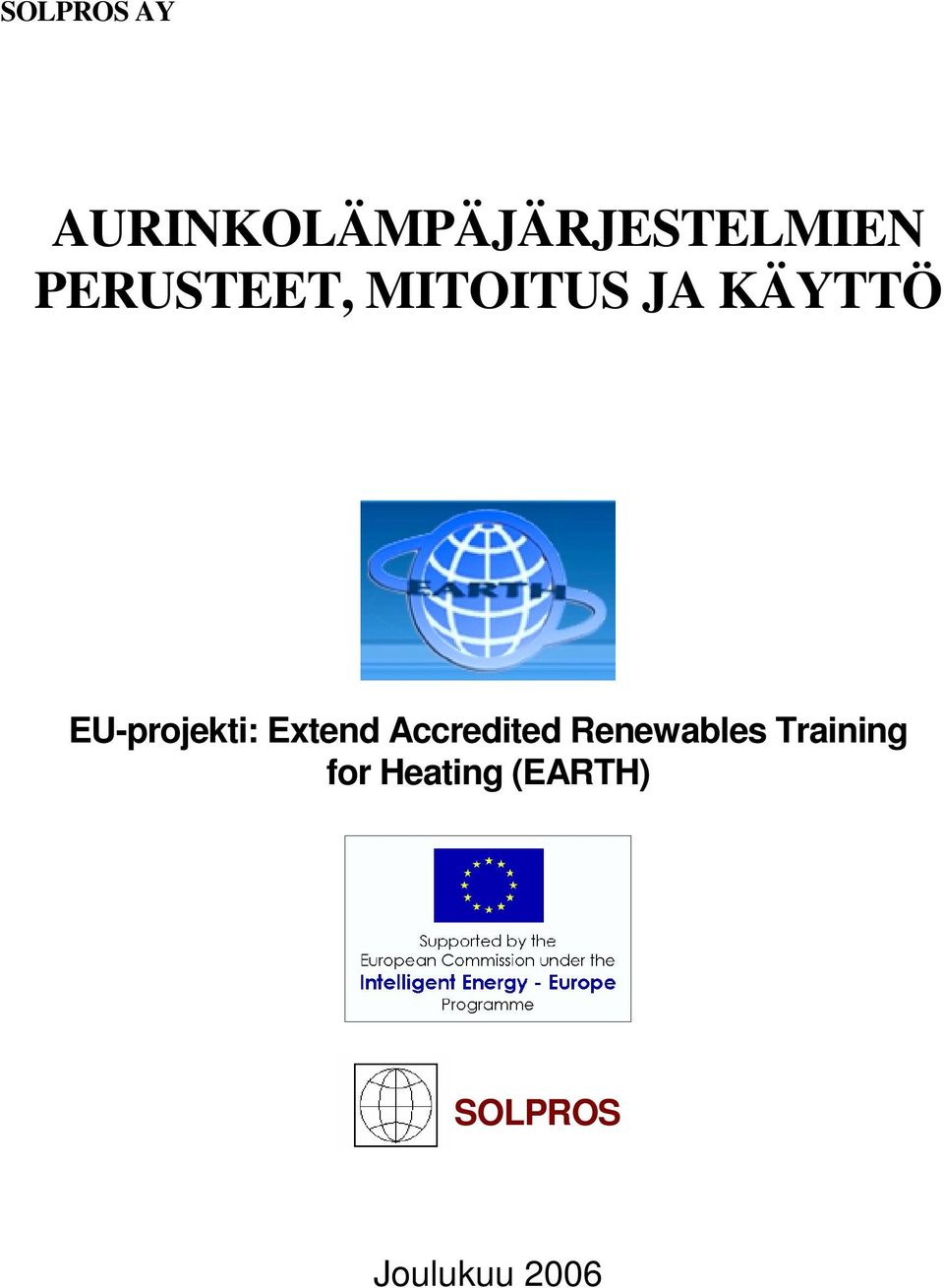 EU-projekti: Extend Accredited