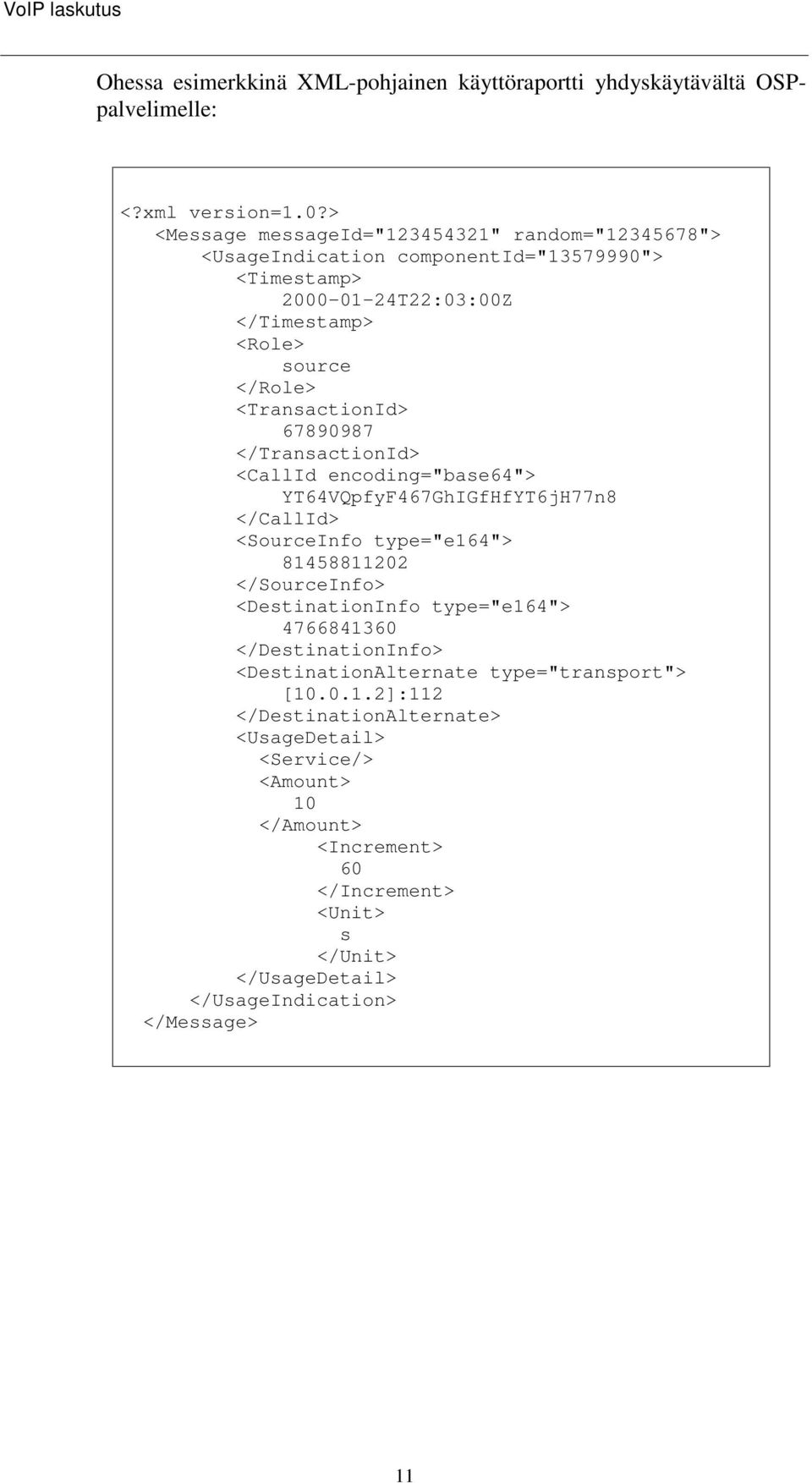 <TransactionId> 67890987 </TransactionId> <CallId encoding="base64"> YT64VQpfyF467GhIGfHfYT6jH77n8 </CallId> <SourceInfo type="e164"> 81458811202 </SourceInfo>