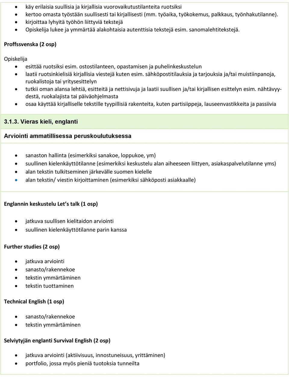 ostostilanteen, opastamisen ja puhelinkeskustelun laatii ruotsinkielisiä kirjallisia viestejä kuten esim.
