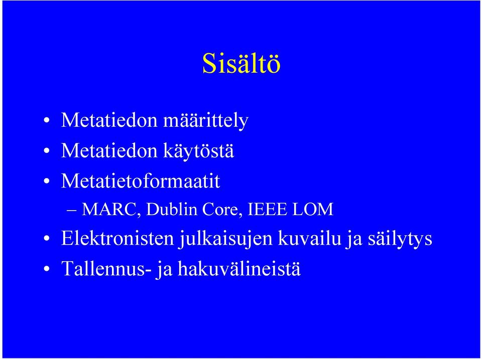 Core, IEEE LOM Elektronisten julkaisujen