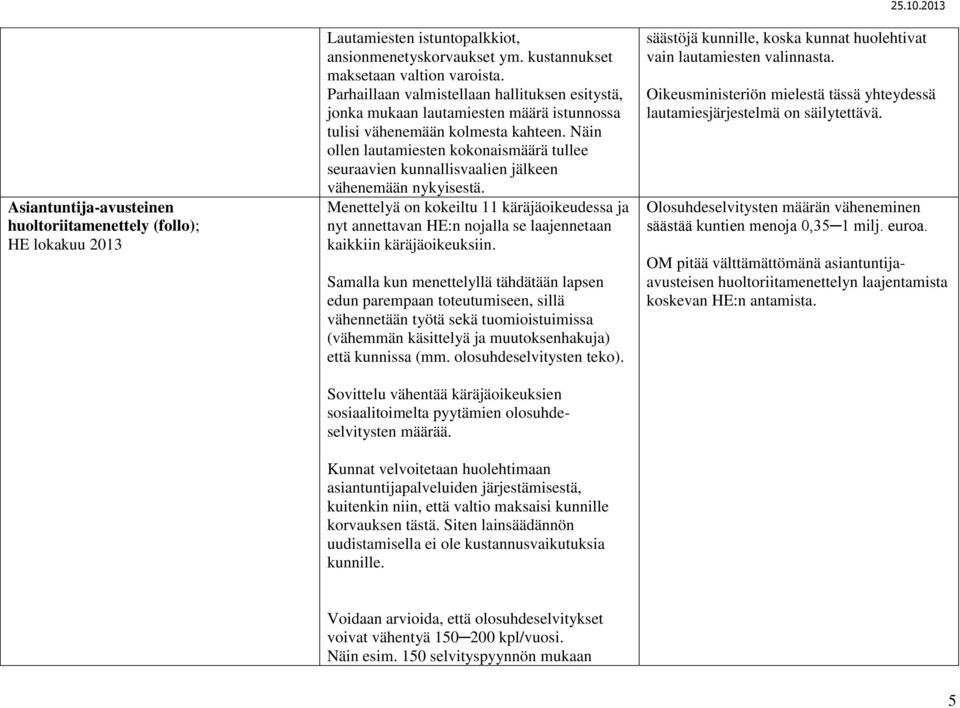 Näin ollen lautamiesten kokonaismäärä tullee seuraavien kunnallisvaalien jälkeen vähenemään nykyisestä.