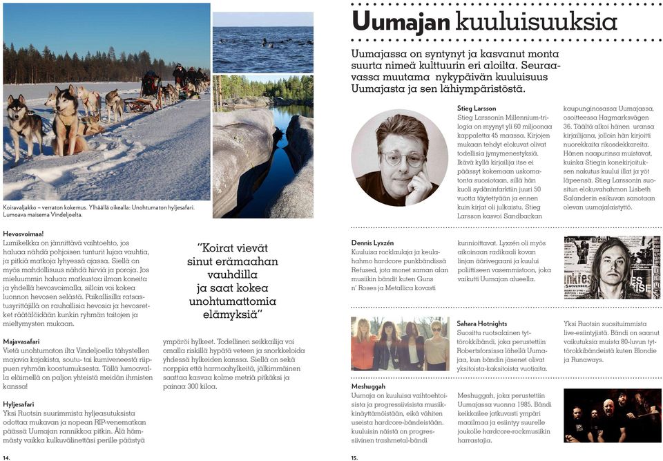 Stieg Larsson Stieg Larssonin Millennium-trilogia on myynyt yli 60 miljoonaa kappaletta 45 maassa. Kirjojen mukaan tehdyt elokuvat olivat todellisia jymymenestyksiä.