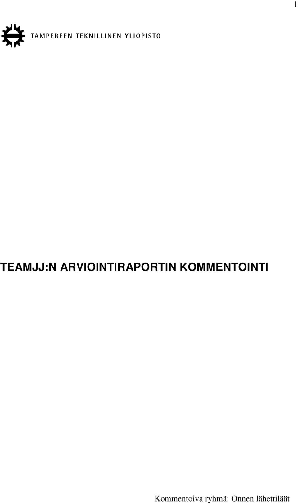 KOMMENTOINTI