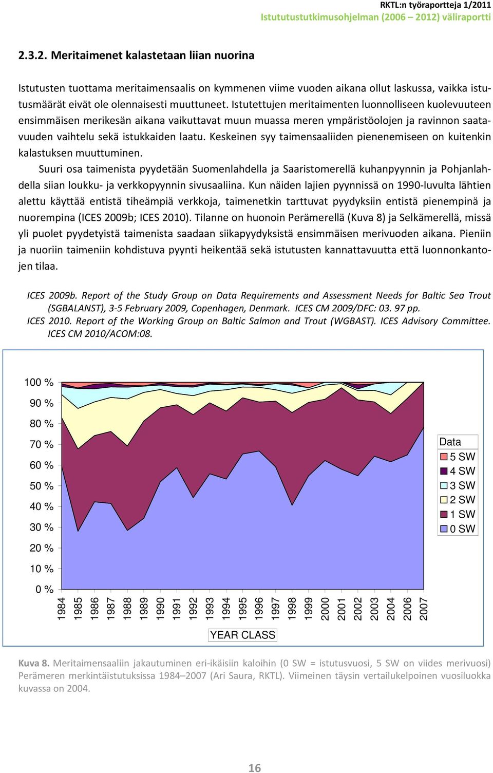 Keskeinen syy taimensaaliiden pienenemiseen on kuitenkin kalastuksen muuttuminen.