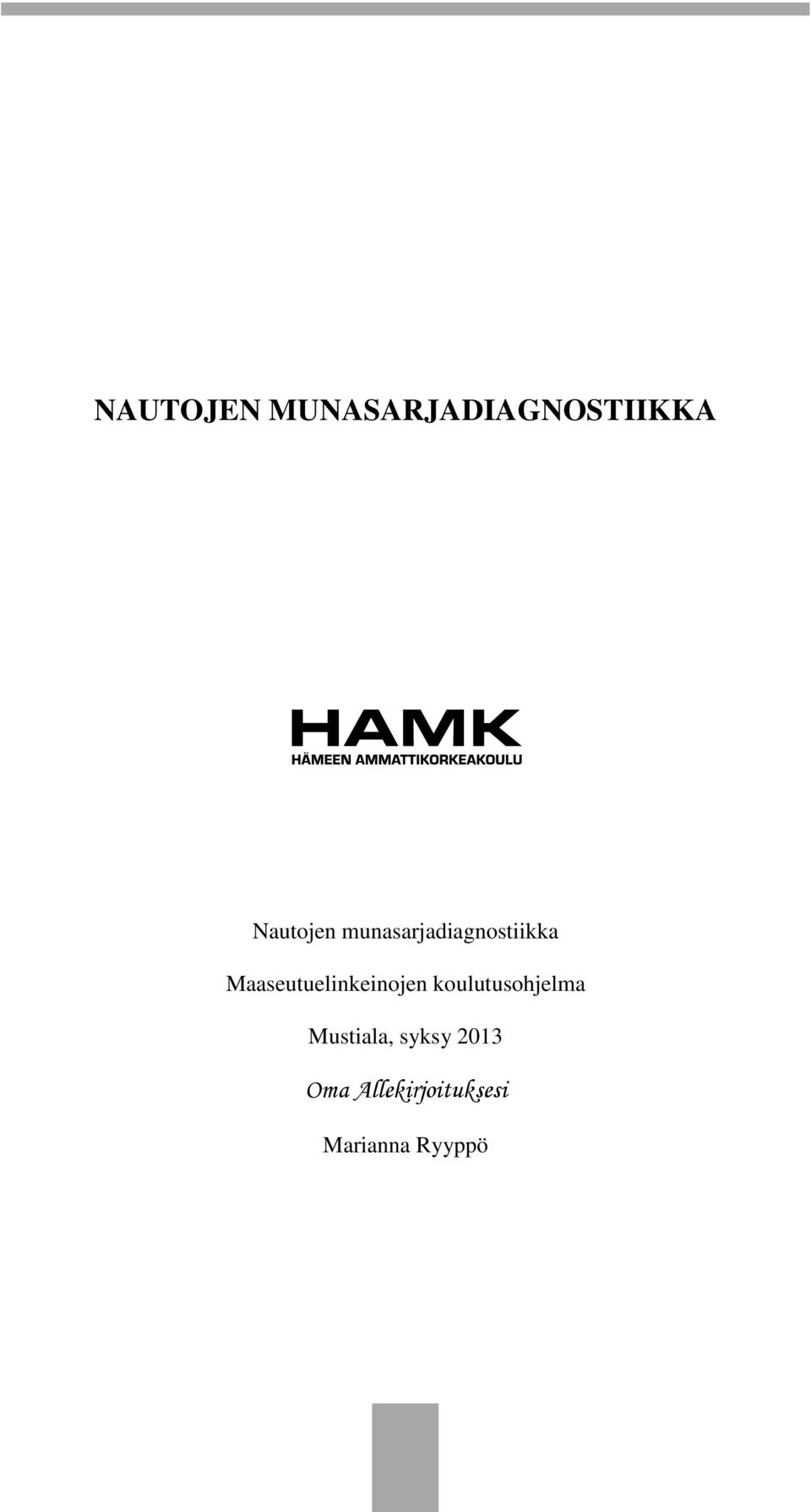Maaseutuelinkeinjen kulutushjelma