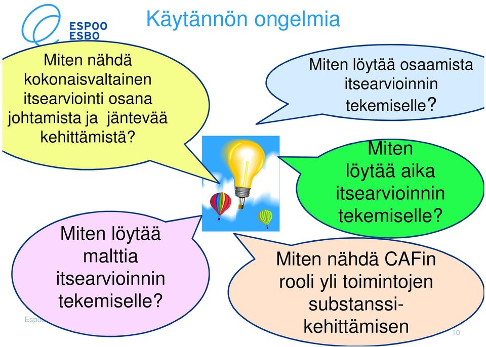 Miten löytää osaamista itsearvioinnin tekemiselle?
