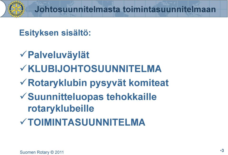 pysyvät komiteat Suunnitteluopas