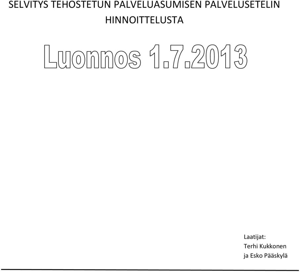 PALVELUSETELIN