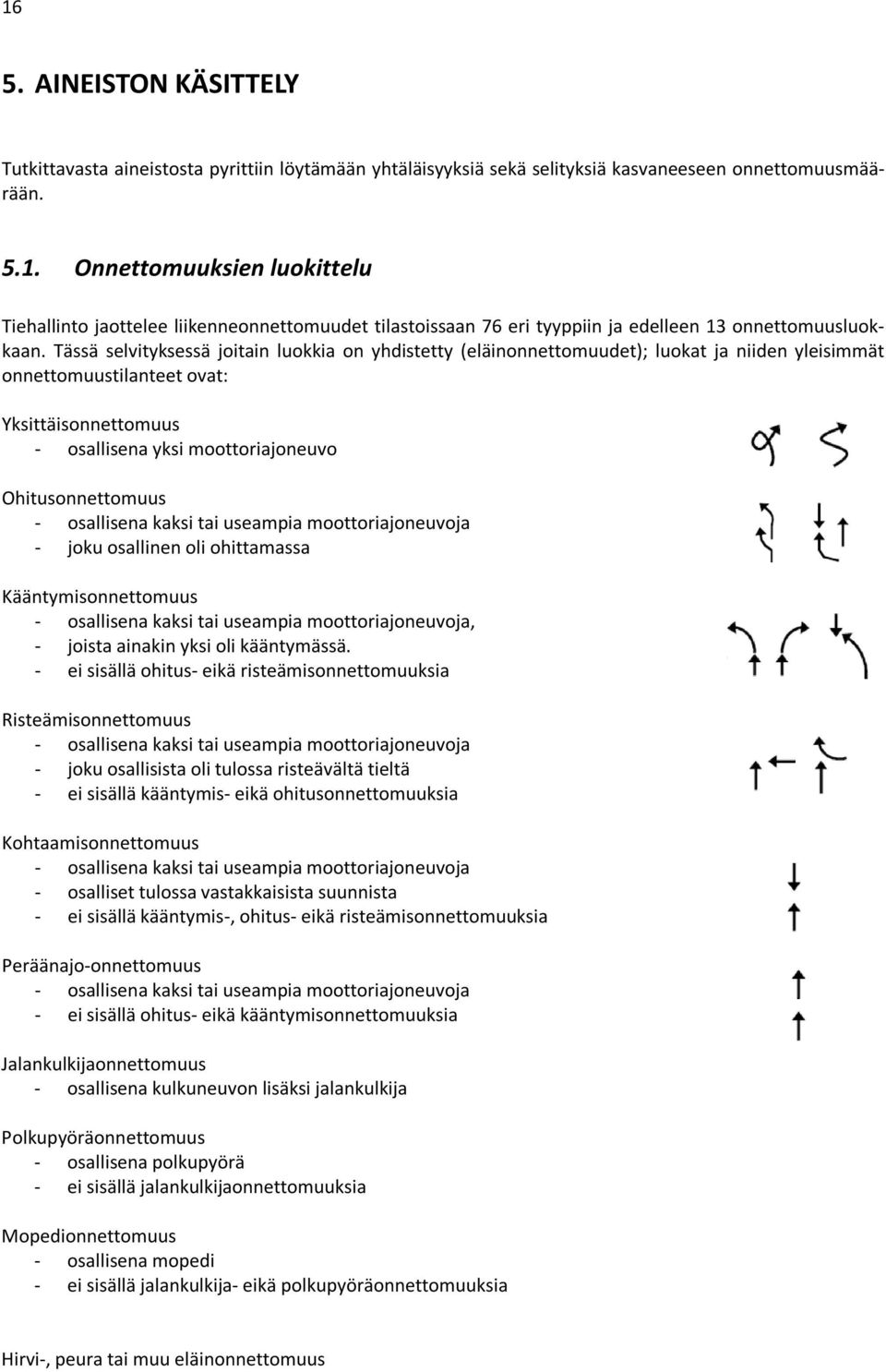 Ohitusonnettomuus - osallisena kaksi tai useampia moottoriajoneuvoja - joku osallinen oli ohittamassa Kääntymisonnettomuus - osallisena kaksi tai useampia moottoriajoneuvoja, - joista ainakin yksi